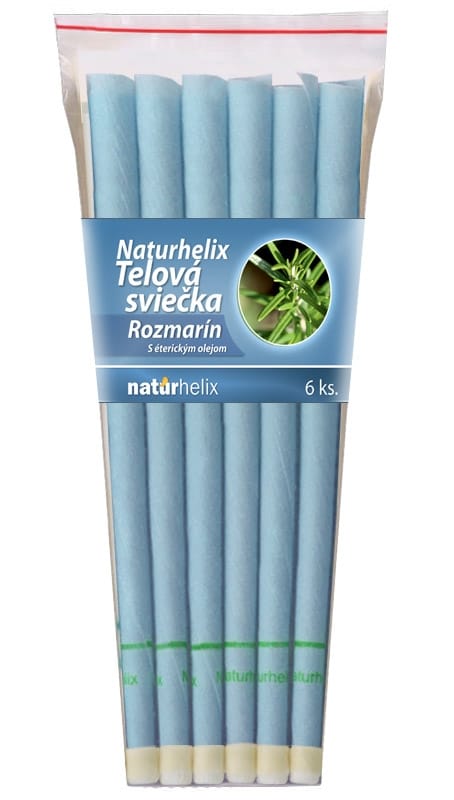 NaturheliX® Telové sviečky ROZMARÍN (set6)