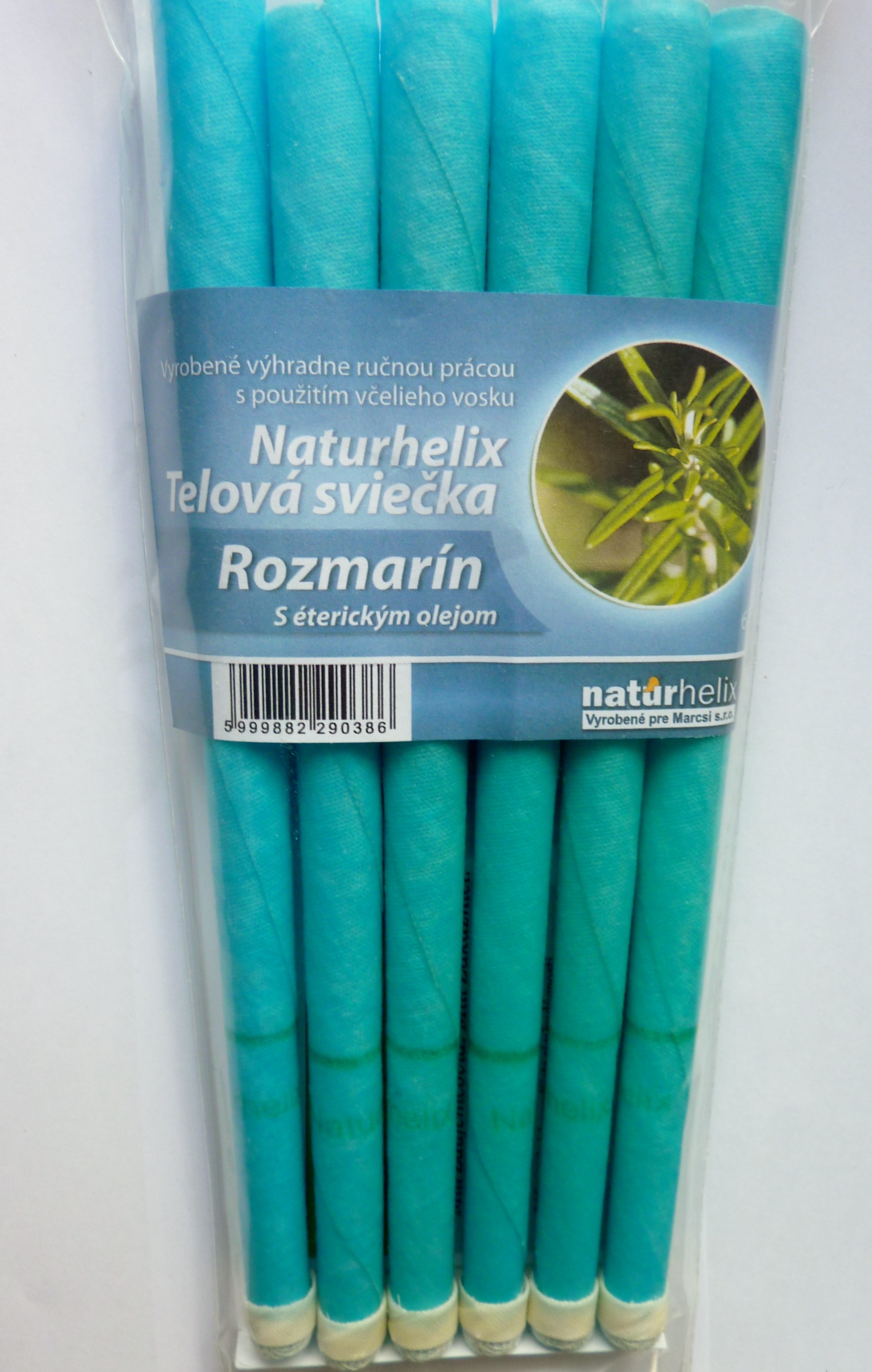 Obrázok NaturheliX® Telové sviečky ROZMARÍN (set6)