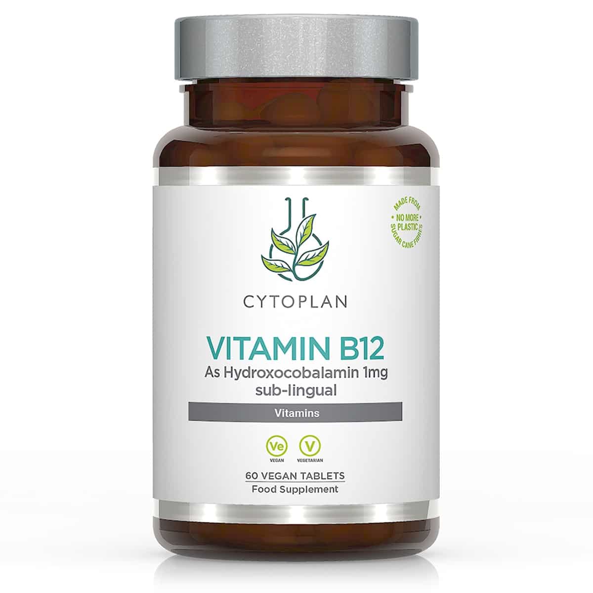 E-shop Vitamín B12, 1000 µg (hydroxokobalamín) - pod jazyk (sublingválny), 60 tabliet