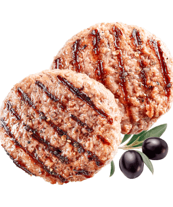 Proteínový Mediterran burger s olivami Express Diet 80 g, vegan