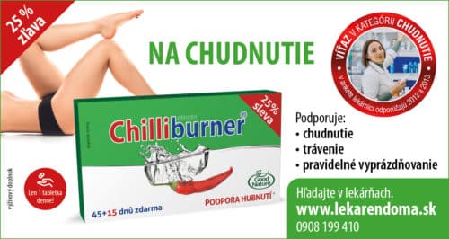 Chilliburner - podpora chudnutia