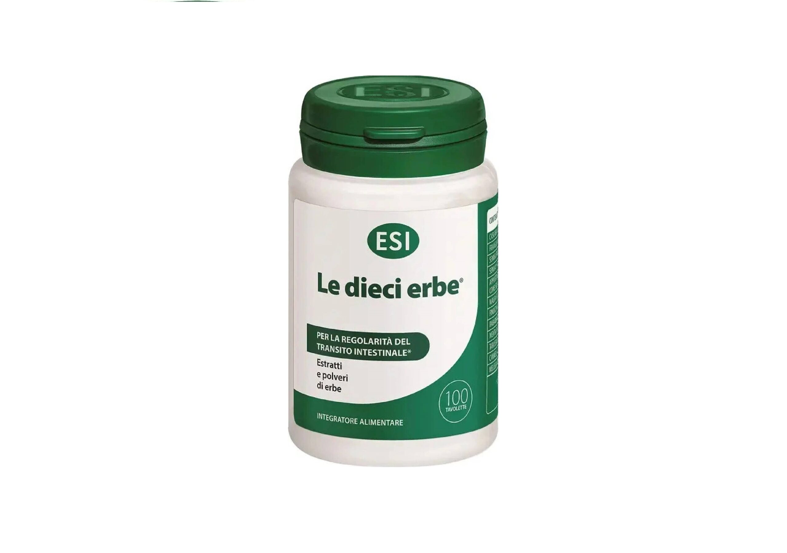 ESI Tablety le dieci erbe - 10 bylín, 100 ks